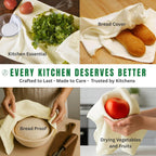 Flour Sack Towels | Tea Towel for Crafts| Kitchen Dish Cotton Blank Towel for Embroidery| Baking Bread Proofing Linen Cover| Thick Absorbent Quick Dry| 6 Pack 28"x28" Natural