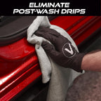 VIKING Microfiber Towel 12 Pack, Utility Car Drying Towels, Premium, Super Absorbent, Grey, 24 Inch x 24 Inch