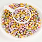 Kasvan Pastel Pearl Sugar sprinkles - Edible Candy Pearls 130g/4.58 Oz, Mix Size Cake Candy, Decorate Cakes, Cookies, Ice Cream (Pastel)