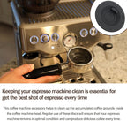 HNF 58mm Espresso Cleaning Disc For Breville Espresso Machines BES980XL.BES990.BES900XL.BES920XL 58mm Espresso Backflush Cleaning Disc (Pack of 2)