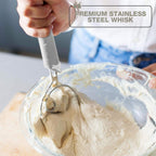 Artisan Bread Making Kit - 5PC Sourdough Bread Baking Supplies Set - Lame, Scraper, Whisk, Banneton Bread Proofing Basket & Cotton Liner