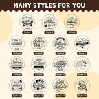 Personalized Birthday Cookie Stamp Custom Acrylic Cookie Embossing Mold with Handle for Baking Decoration