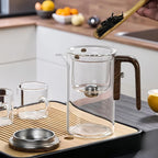 Enchanti Tea Pot, Creative Witchcraft Magic Glass Teapot, Detachable Loose Tea Glass Tea Infuser, Ideal for Tea Steeper-27oz (approx. 800 ml)