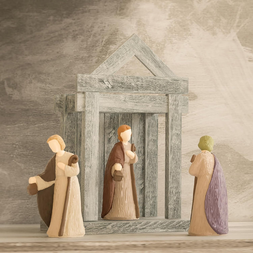 Nativity Scene Molds - Jesus, Maria, Angel & Nativity Designs - Resin Casting & Silicone Molds for Candle Making & Home Decor