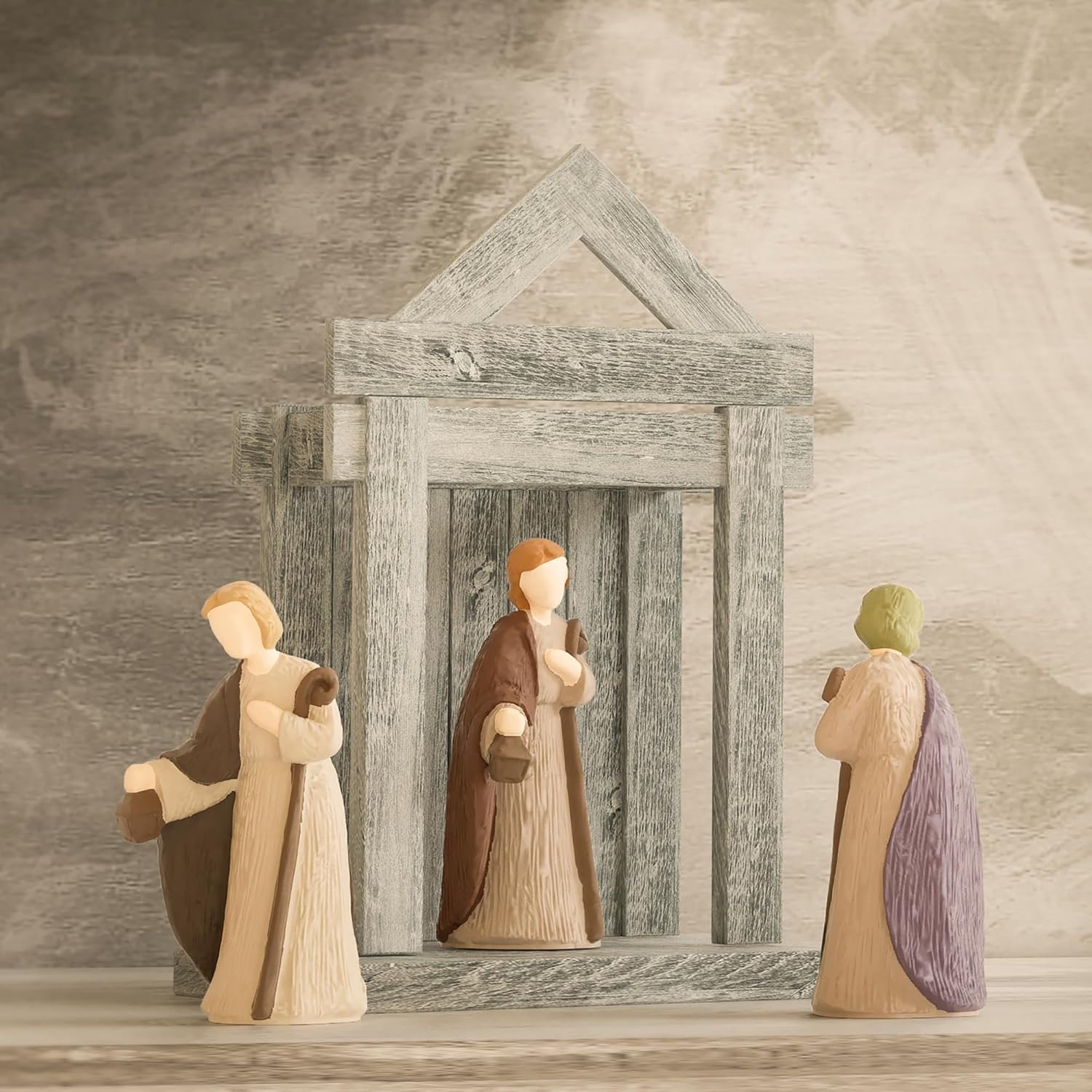 Nativity Scene Molds - Jesus, Maria, Angel & Nativity Designs - Resin Casting & Silicone Molds for Candle Making & Home Decor