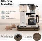 Ibyx Elegant Sliding Tray for Your Coffee Maker & Heavy Kitchen Appliances - Sturdy, Slides Easily from Under The Cabinet (Brown, 13”W x 10.5”D)