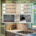 Vintage Coffee Poster Dish Drying Mat,16"X24" Absorbent Fast Dish Drying Mat for Kitchen Counter Pot and Pan, Kitchen Accessories