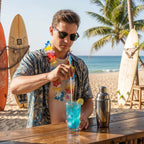 10Pcs Coffee Stir Sticks, Reusable Stir Sticks for Coffee Bar, Cocktail Drink Stirrer Spoon with Small Rectangular Paddles, Stainless Steel Swizzle Stick for Cocktails