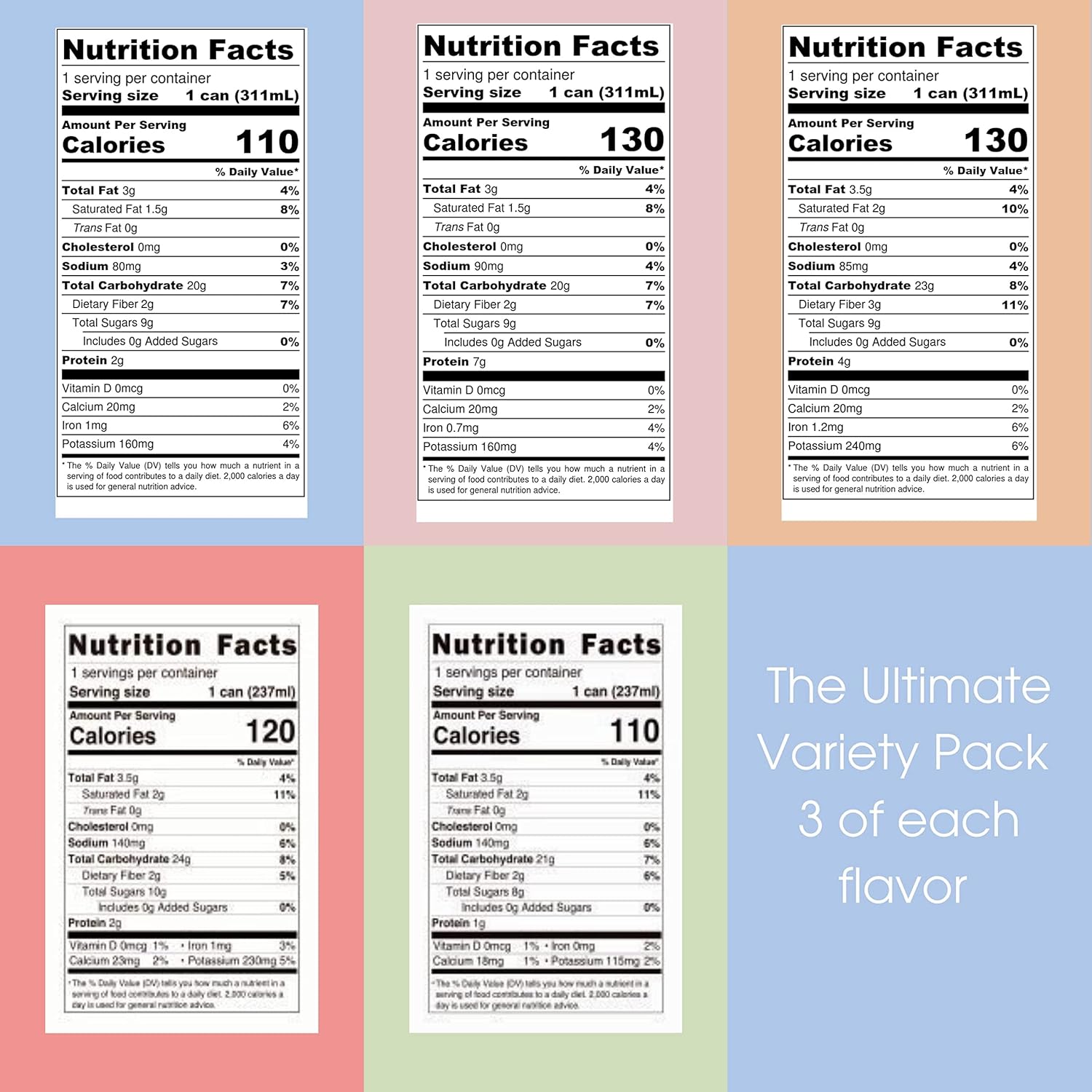 Pop & Bottle, Oat Milk Lattes - Maca, Antioxidants, Ashwagandha, MCT Oil, Collagen, Mushrooms, Organic, Dairy & Gluten Free, Great as Iced Coffee, Lightly Sweetened with Dates - 8 Fl Oz (15 Pack)