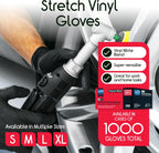 Inspire Black Nitrile Gloves | THE ORIGINAL Quality Black Gloves Disposable Latex Free | 4.5 Cooking