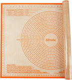 Silicone Pastry Mat 36'' By 24'' Extra Large Baking Mat with Measurements for Dough Rolling, Kneading Board, Kitchen Counter Mats, Perfect for Dough, Fondant, Pie Crust, Cookies, Bread, Pasta, Pizza