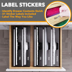 SpaceAid WrapNeat 3 in 1 Wrap Organizer with Cutter and Labels, Plastic Wrap, Aluminum Foil and Wax Bamboo Dispenser for Kitchen Storage Organization Holder for 12" Roll (Black)