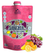 Lt. Blender's Sangria in a Bag – Wine Slushie Mixes - Each Bag Makes 1/2 Gallon of Frozen Red Sangria Mix – Non-GMO Wine Freezer Mix - Make with Wine, Liquor or as a Mocktail - (Pack of 1)