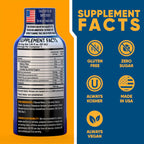 B12 Overload Extra Strength Energy Shot – Mixed Berry – 260mg Caffeine, 14000% B12, Electrolytes – Energy & Vitality Support – Zero Sugar No Calories – Vegan, Kosher, Gluten-Free – 1.93 fl oz, 48-Pack