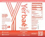 Yerbaé Energy Seltzer - Strawberry Kiwi, No Sugar/Calories/Carbs. Energized by Yerba Mate, Naturally Caffeinated Plant-Based, Healthy Alternative to Coffee/Sugary Sodas, Pack of 12, 12oz cans