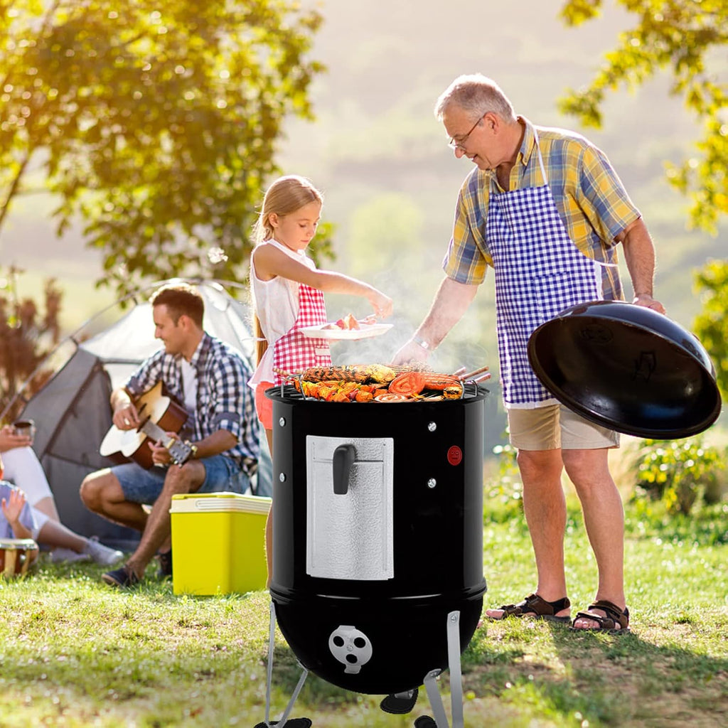 4 Pack Thermometer Meat Probe Red Grommet for Grills, Compatible with Weber 85037 Smokey Mountain Cookers Accessories, and Other Smoer DIY Thermometer Sensor Port