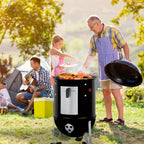 4 Pack Thermometer Meat Probe Red Grommet for Grills, Compatible with Weber 85037 Smokey Mountain Cookers Accessories, and Other Smoer DIY Thermometer Sensor Port