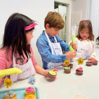 Ephlyn 30Pcs Foil Firework Cupcake Toppers Party Birthday Cake Toppers Supplies Sparkle Tinsel Cocktail Fruit Toothpick for Birthday Wedding Graduation Party Supplies Gold Silver