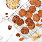 E-far Stainless Steel Baking Sheet with Wire Rack Set, 12.5” x 9.7” Cookie Sheet Broiling Pan for Oven, Rimmed Metal Tray with Cooling Rack for Cooking Roasting, Non-Toxic & Dishwasher Safe