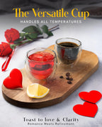 Kitchables Espresso Cups Set of 4, 2.7oz - Durable Double Walled Espresso Shot Glass - Expresso Shots Cup Compatible With Nespresso Machines - demitasse cups - Tasas De Café Expreso