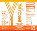 Yerbaé Energy Seltzer - Orange Cherry Pineapple No Sugar/Calories/Carbs. Energized by Yerba Mate, Naturally Caffeinated Plant-Based, Healthy Alternative to Coffee/Sugary Sodas, Pack of 12, 12oz cans