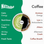Matchabar Matcha Powder (30g) - Ceremonial Grade Authentic Japanese Matcha Green Tea - Matcha Green Tea Harvested in Japan - Matcha Tea Powder Latte - Zero Sugar, Vegan & 0 Calories