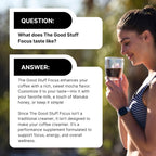 For Wellness The Good Stuff Focus – Mocha Coffee Booster | Nootropic Collagen Creamer with MCTs for Focus, Energy & Wellness | Non-Dairy, Keto-Friendly, 30 Servings