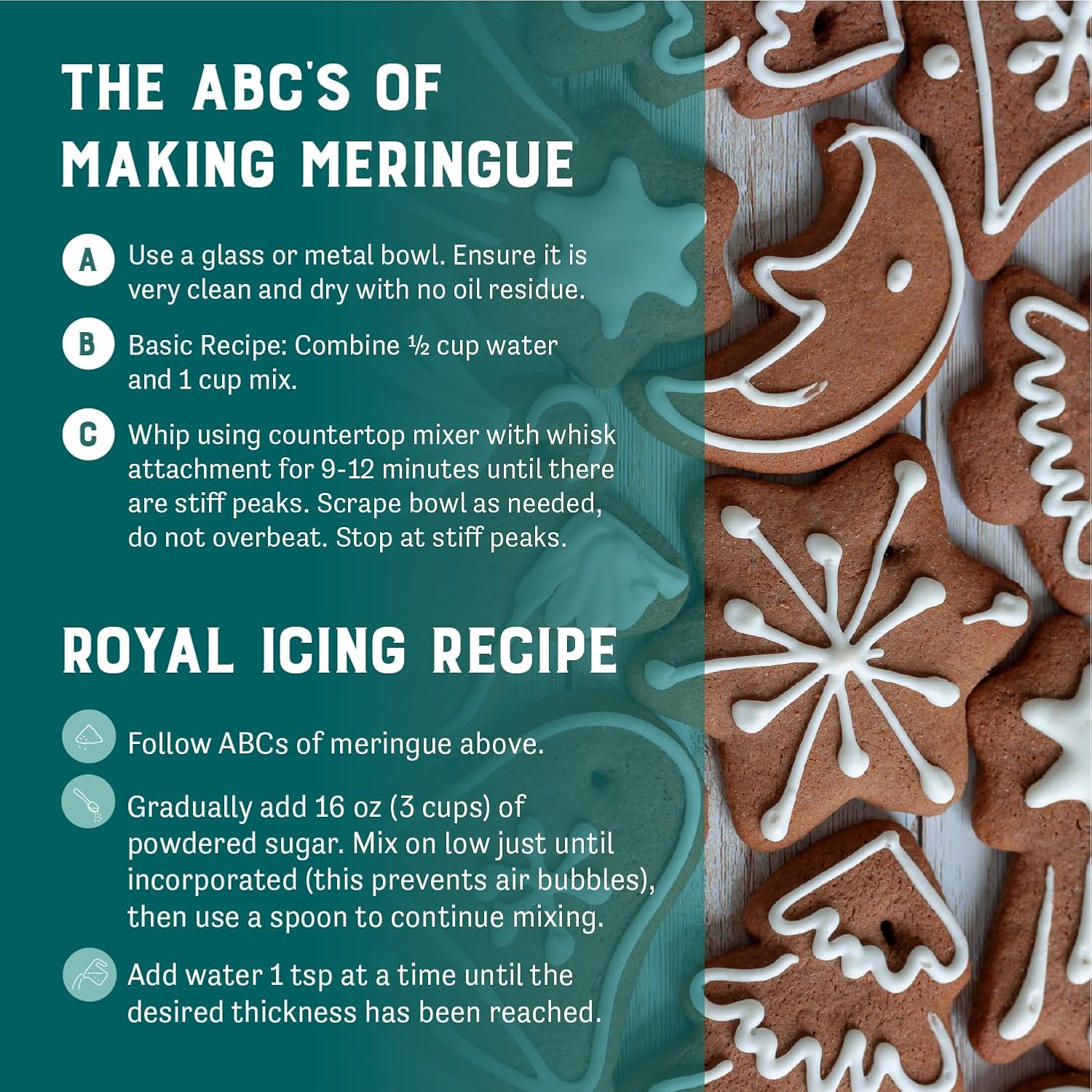 Judee’s Complete Meringue Powder Mix 1.5 lb (24oz) - Great for Baking and Decorating - No Preservatives - Gluten-Free and Nut-Free - Make Meringue Cookies, Pies, Frosting, and Royal Icing