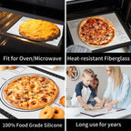 Non-stick Pastry Mat, Silicone Baking Mat with Measurement, Extra Large Silicone Mat for Baking Cookie Pie Bread Pizza Oven Reusable & Dishwasher Safe