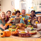 36 Pcs Fall Cocktail Stirrers, Pumpkin Drink Stirrers Plastic Swizzle Sticks Reusable Coffee Stirrer Stir Sticks for Halloween Autumn Thanksgiving Party Tea Coffee Bar Decoration