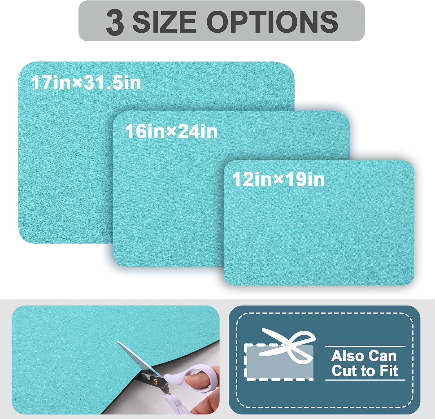 Coffee Mat - Absorbent Hide Stain Rubber Backed Dish Drying Mat for Kitchen Counter - Bar Mats for Countertops Accessories Fit Under Coffee Maker Espresso Machine