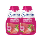 SPLENDA Liquid Water Enhancer Drops, Sugar Free, Zero Calorie, Natural Flavor, Concentrated Drink Mix, 3.11 Fl Oz Each Bottle (Strawberry Watermelon, 2 Pack)