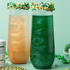 Sweets Indeed Edible Glitter, Perfect for Drinks, Cocktails, Beverages & Cake Decorating, Dessert Cake Topper, 4 grams, 3 Pack (Christmas) (Christmas) (Gold)