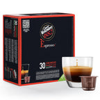 Caffe' Vergnano 1882 Medium Roast Espresso Original Line Machine Compatible Capsules, Single-Serve Arabica Robusta Espresso Coffee, Italian For Nespresso Machines, Intensity 6/10, Cremoso, 30 Ct