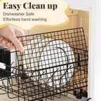 Cooling Racks for Cooking and Baking - 2 PCS 10" x 15" Grid Wire Baking Rack for Oven Cooking, Baking, Grilling, Roasting -Dishwasher Safe Bacon Rack- Fits Jelly Roll Cookie Sheet Pan