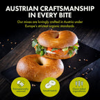 Let’s Bake Bread Organic Bagel Baking Mix - Makes Chewy, Golden Bagels at Home - USDA Organic, Non-GMO, No Additives, Easy Home Baking, Artisan-Style Bagels - 17.64 oz (1 Pack)