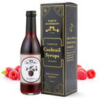 Liquid Alchemist Raspberry Syrup for Drinks - Real Ingredients Make the Perfect Summer Cocktail or Margarita Mix - Our Raspberry Cocktail Syrup is Non-GMO & Vegan (12 oz)