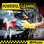 Shop Towels, 100 Pack Commercial Grade Work Rags Microfiber Towels for Cars Cleaning Rags Bulk Detailing Cloth for Automotive Bar Mechanic Restaurant Garage Housekeeping, 11.5"x 11.5", Blue