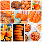 Food Coloring - Vibrant Liquid Icing Food Coloring Set for Baking, Cake Decorating, Easter Egg, Airbrush - Tasteless Food Color Dye for Fondant, Slime, DIY Crafts - 5.5 Fl.oz / 160ml Each (Orange)