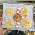 Wood Cookie Stamp, 2.5 Inch (Snowflake 4 CS-063)