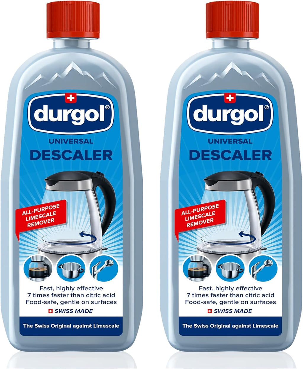 Durgol Universal, Multi-Purpose Descaler and Decalcifier for Household Items, 16.9 Fluid Ounces (Pack of 2)