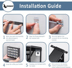 ZCDCP for K Cup Coffee Pod Holder, K Cup Holder Drawer Wall Mounted Coffee Pod Organiser (Holds 21 Coffee Pods)