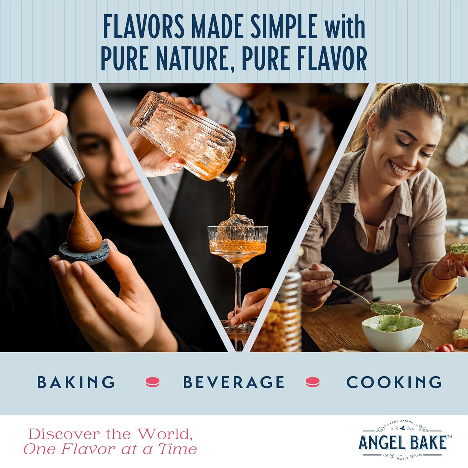 Pure Chocolate, Oregon Raspberry, Bulgarian Rose & Lavender Extract Set – Gift for Bakers & Home Chefs – Desserts & Beverages– Kosher, Keto Friendly, Vegan (4 Pack, 2oz Extracts w/ Latex-Free Dropper)