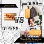 Nuenen 50 Pcs Wood Cutting Board with Handle 15.7 x 7.8 Inch Acacia Bamboo Wooden Serving Kitchen Chopping Boards for Pizza, Bread, Cheese, Charcuterie, Fruit, Vegetables (Bamboo)