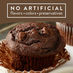 Krusteaz Muffin Mix, Double Chocolate Muffin Mix, Made with Real Chocolate Chips & No Artificial Flavors, Colors or Preservatives, 20 Ounce Box (Pack of 4)