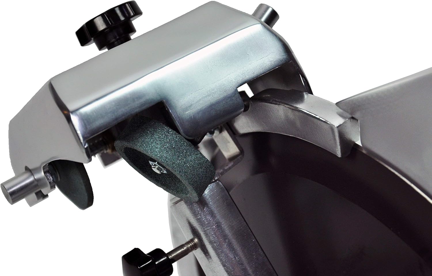 KWS Commercial 420W Electric Meat Slicer 12" Frozen Meat Deli Slicer Restaurant and Home Use Stainless Steel Blade [ETL, NSF Certified] (Teflon Blade, 12-Inch Blade)