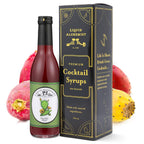 Liquid Alchemist Prickly Pear Syrup for Cocktails - Real Ingredients Make our Prickly Pear Puree a Perfect Margarita Mix - Our Vegan Drink Syrups are Non-GMO & Last up to 2 Years (12 oz)
