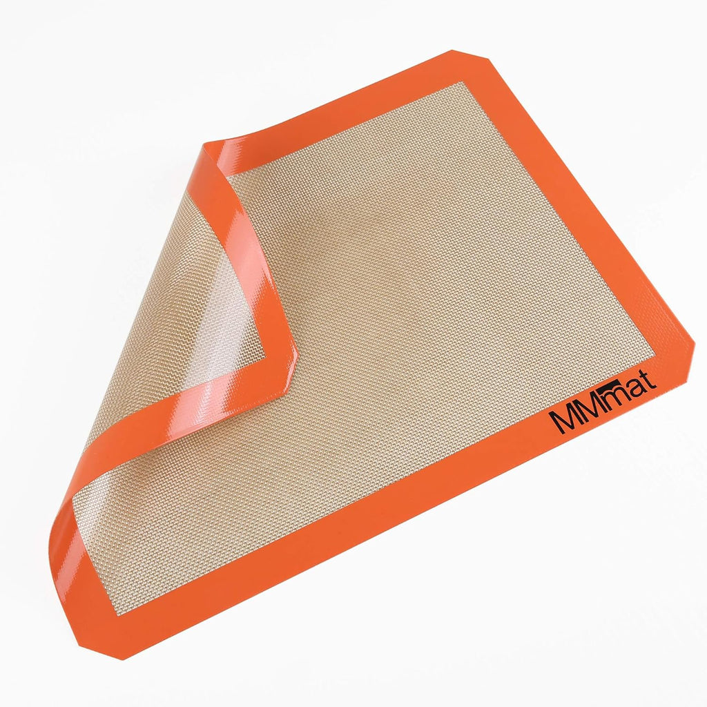 Silicone Baking Mat - Best German Silicone - Non Slip Silicone Baking Sheet, Non Stick Reusable Silicone Mats for Baking, Oven Liner, Counter Mat - 2 Quarter Sheets Baking Mat