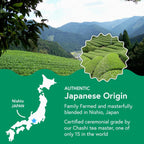 Matchabar Matcha Powder (30g) - Ceremonial Grade Authentic Japanese Matcha Green Tea - Matcha Green Tea Harvested in Japan - Matcha Tea Powder Latte - Zero Sugar, Vegan & 0 Calories