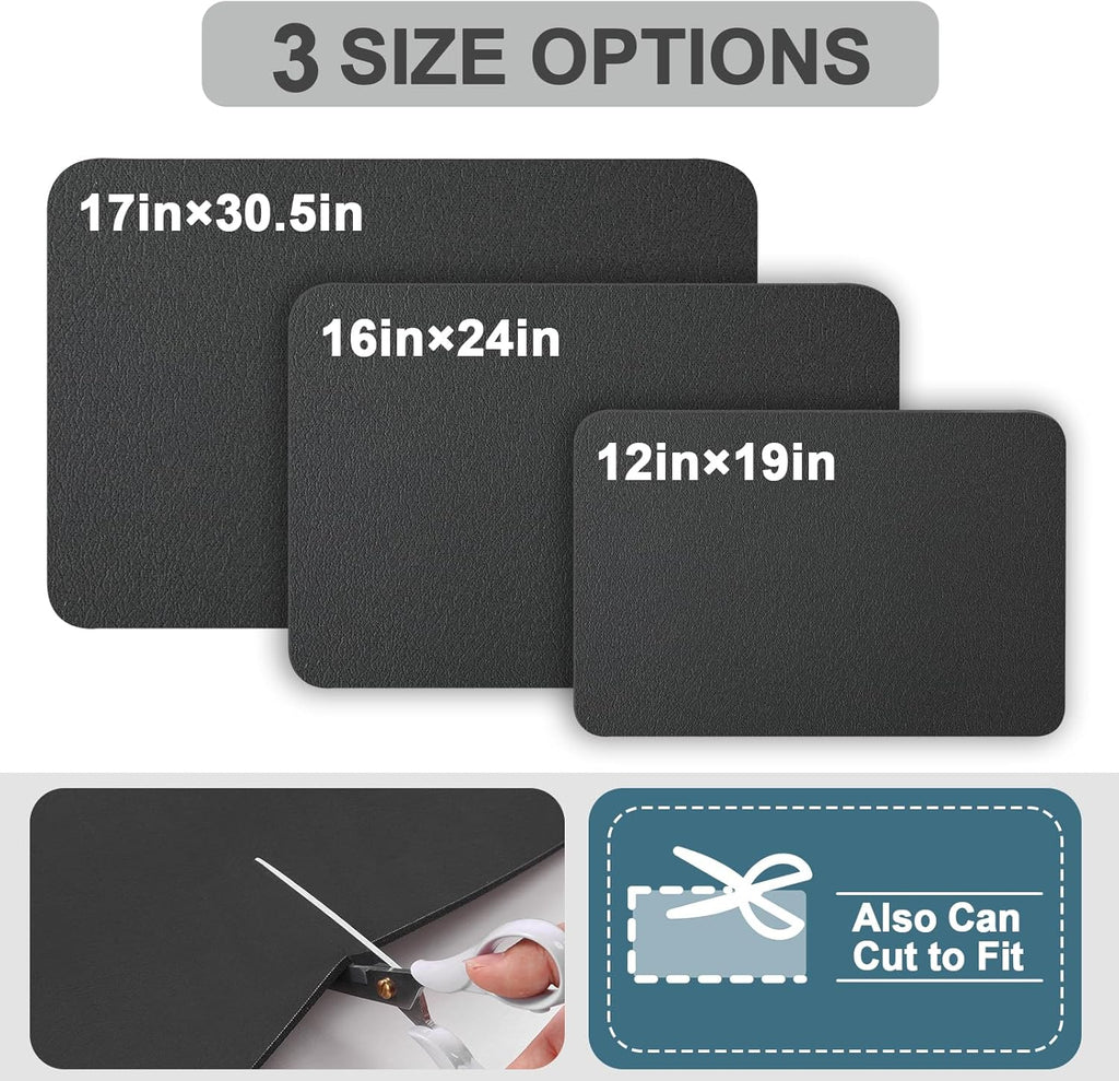 Coffee Mat - Absorbent Hide Stain Rubber Backed Dish Drying Mat for Kitchen Counter - Bar Mats for Countertops Accessories Fit Under Coffee Maker Espresso Machine